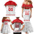 Custom Belarus Ice Hockey Family Matching Mermaid Dress and Hawaiian Shirt 2025 Go Bisons White Version