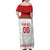 Custom Belarus Ice Hockey Family Matching Off Shoulder Maxi Dress and Hawaiian Shirt 2025 Go Bisons White Version