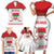 Custom Belarus Ice Hockey Family Matching Short Sleeve Bodycon Dress and Hawaiian Shirt 2025 Go Bisons White Version