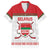 Custom Belarus Ice Hockey Family Matching Short Sleeve Bodycon Dress and Hawaiian Shirt 2025 Go Bisons White Version