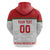 Custom Belarus Ice Hockey Hoodie 2025 Go Bisons White Version