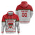 Custom Belarus Ice Hockey Hoodie 2025 Go Bisons White Version