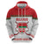 Custom Belarus Ice Hockey Hoodie 2025 Go Bisons White Version