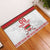 Custom Belarus Ice Hockey Rubber Doormat 2025 Go Bisons White Version