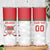 Custom Belarus Ice Hockey Skinny Tumbler 2025 Go Bisons White Version