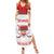 Custom Belarus Ice Hockey Summer Maxi Dress 2025 Go Bisons White Version