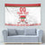 Custom Belarus Ice Hockey Tapestry 2025 Go Bisons White Version