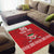 Custom Belarus Ice Hockey Area Rug 2025 Go Bisons Red Version