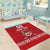 Custom Belarus Ice Hockey Area Rug 2025 Go Bisons Red Version