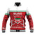 Custom Belarus Ice Hockey Baseball Jacket 2025 Go Bisons Red Version