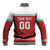 Custom Belarus Ice Hockey Baseball Jacket 2025 Go Bisons Red Version