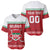 Custom Belarus Ice Hockey Baseball Jersey 2025 Go Bisons Red Version