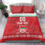 Custom Belarus Ice Hockey Bedding Set 2025 Go Bisons Red Version