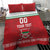 Custom Belarus Ice Hockey Bedding Set 2025 Go Bisons Red Version