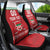 Custom Belarus Ice Hockey Car Seat Cover 2025 Go Bisons Red Version