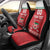 Custom Belarus Ice Hockey Car Seat Cover 2025 Go Bisons Red Version