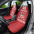 Custom Belarus Ice Hockey Car Seat Cover 2025 Go Bisons Red Version