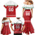 Custom Belarus Ice Hockey Family Matching Mermaid Dress and Hawaiian Shirt 2025 Go Bisons Red Version