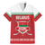 Custom Belarus Ice Hockey Family Matching Mermaid Dress and Hawaiian Shirt 2025 Go Bisons Red Version