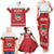 Custom Belarus Ice Hockey Family Matching Tank Maxi Dress and Hawaiian Shirt 2025 Go Bisons Red Version