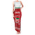 Custom Belarus Ice Hockey Family Matching Tank Maxi Dress and Hawaiian Shirt 2025 Go Bisons Red Version