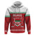 Custom Belarus Ice Hockey Hoodie 2025 Go Bisons Red Version