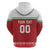 Custom Belarus Ice Hockey Hoodie 2025 Go Bisons Red Version