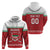 Custom Belarus Ice Hockey Hoodie 2025 Go Bisons Red Version