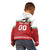 Custom Belarus Ice Hockey Kid Hoodie 2025 Go Bisons Red Version