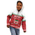 Custom Belarus Ice Hockey Kid Hoodie 2025 Go Bisons Red Version