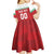 Custom Belarus Ice Hockey Kid Short Sleeve Dress 2025 Go Bisons Red Version