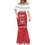 Custom Belarus Ice Hockey Mermaid Dress 2025 Go Bisons Red Version