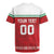 Custom Belarus Ice Hockey Rugby Jersey 2025 Go Bisons Red Version