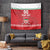 Custom Belarus Ice Hockey Tapestry 2025 Go Bisons Red Version