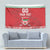 Custom Belarus Ice Hockey Tapestry 2025 Go Bisons Red Version