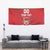 Custom Belarus Ice Hockey Tapestry 2025 Go Bisons Red Version