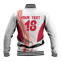 Custom Poland Volleyball Baseball Jacket Polish Eagle Sports Pride
