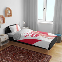 Custom Poland Volleyball Bedding Set Polish Eagle Sports Pride