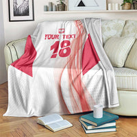 Custom Poland Volleyball Blanket Polish Eagle Sports Pride