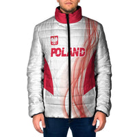 Custom Poland Volleyball Padded Jacket Polish Eagle Sports Pride