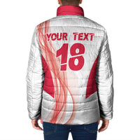 Custom Poland Volleyball Padded Jacket Polish Eagle Sports Pride