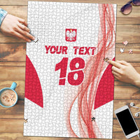 Custom Poland Volleyball Puzzle Polish Eagle Sports Pride