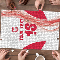 Custom Poland Volleyball Puzzle Polish Eagle Sports Pride