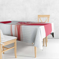 Custom Poland Volleyball Tablecloth Polish Eagle Sports Pride