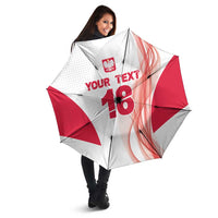 Custom Poland Volleyball Umbrella Polish Eagle Sports Pride