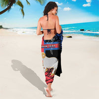 Personalized Faroe Islands Sarong Coat Of Arms Flag Style