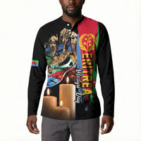 Personalized Eritrea Martyrs Day Button Sweatshirt Honoring the Fallen