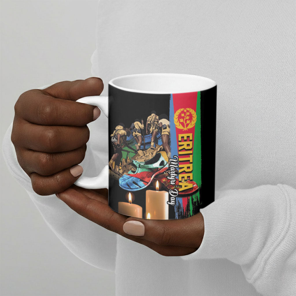 Personalized Eritrea Martyrs Day Ceramic Mug Honoring the Fallen