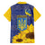 Ukraine Peace Dove Family Matching Puletasi and Hawaiian Shirt Ukraine Sunflower With Folk Patterns - Wonder Print Shop