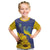 Ukraine Peace Dove Kid T Shirt Ukraine Sunflower With Folk Patterns - Wonder Print Shop